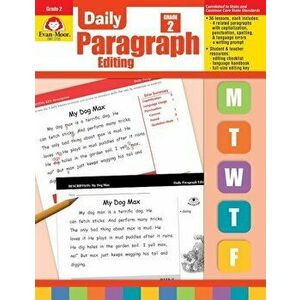 Daily Paragraph Editing Grade 2, Paperback - Evan-Moor Educational Publishers imagine