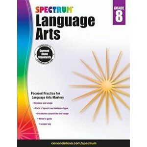 Spectrum Language Arts, Grade 8, Paperback - Spectrum imagine