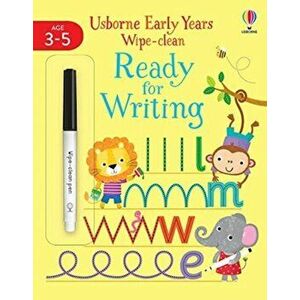 Early Years Wipe-Clean Ready for Writing, Paperback - Jessica Greenwell imagine
