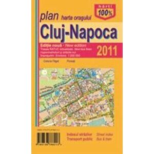 Harta pliata a municipiului Cluj-Napoca - *** imagine