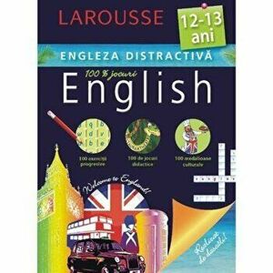Larousse. Engleza distractiva. 100% jocuri english. 12-13 ani - *** imagine