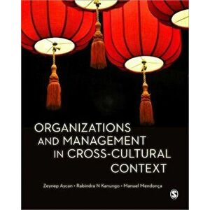 Organizations and Management in Cross-Cultural Context, Paperback - Manuel Mendonca imagine
