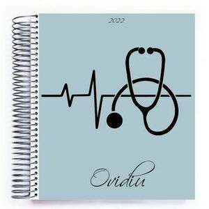 Agenda personalizata medic, datata, agenda anuala, saptamanala, Ovidiu imagine