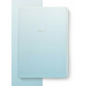 Spirit Stationery Hardback A5 Notebook. Blue Gradient, Hardback - Spck imagine