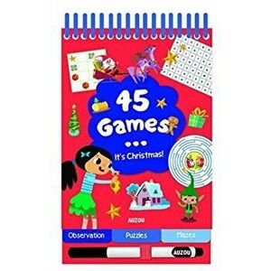 45 Games it's Christmas, Paperback - Auzou Publishing imagine