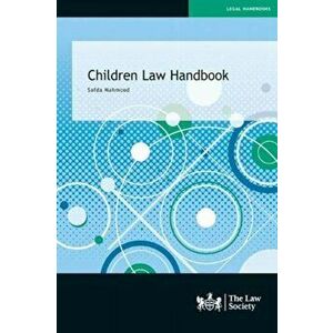 Children Law Handbook, Paperback - Safda Mahmood imagine