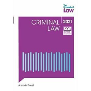 SQE - Criminal Law, Paperback - Amanda Powell imagine