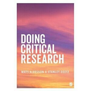 Doing Critical Research, Paperback - Stanley Deetz imagine
