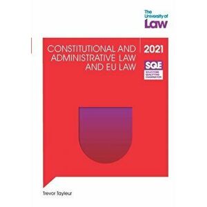 SQE - Constitutional and Administrative Law and EU Law, Paperback - Trevor Tayleur imagine