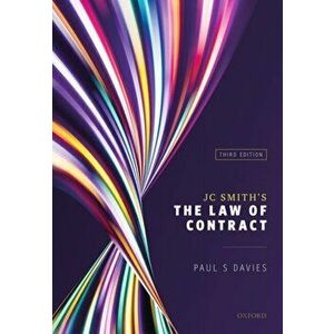 JC Smith's The Law of Contract, Paperback - Paul S. imagine