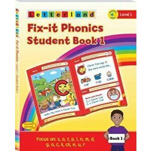 Fix-it Phonics - Level 1 - Student Book 1 (2nd Edition), Paperback - Lisa Holt imagine