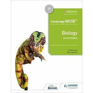 Cambridge IGCSE (TM) Biology 4th Edition, Paperback - Dave Hayward imagine