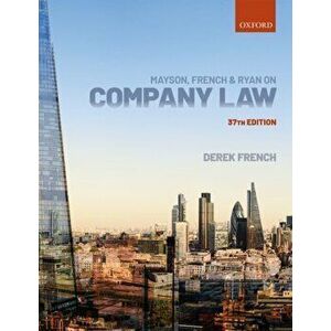 Mayson, French & Ryan on Company Law, Paperback - Derek French imagine