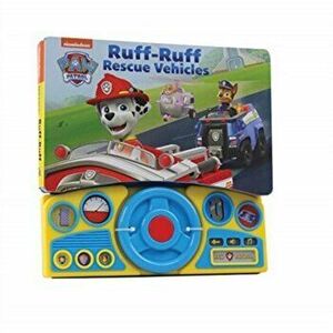 Nickelodeon Paw Patrol: Ruff-Ruff Rescue Vehicles, Board book - Pi Kids imagine