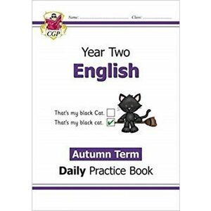 New KS1 English Daily Practice Book: Year 2 - Autumn Term, Paperback - Cgp Books imagine