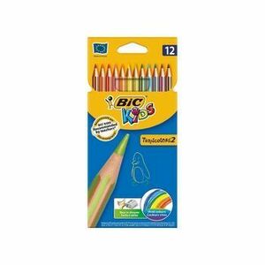 Creioane colorate Tropicolors set 12 - BIC imagine