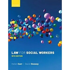 Law for Social Workers, Paperback - David Goosey imagine