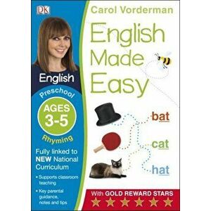 English Made Easy Rhyming Preschool Ages 3-5 - Carol Vorderman imagine
