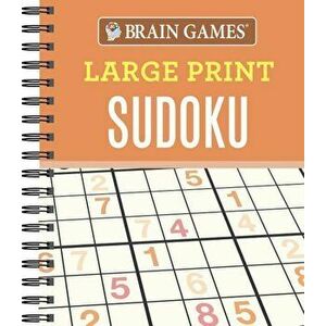 Brain Games Large Print Sudoku, Paperback imagine