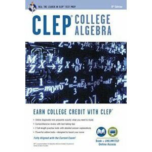 CLEP(R) College Algebra Book + Online, Paperback - Stu Schwartz imagine