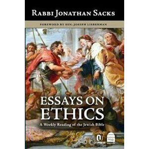 Essays on Ethics, Hardcover - Jonathan Sacks imagine