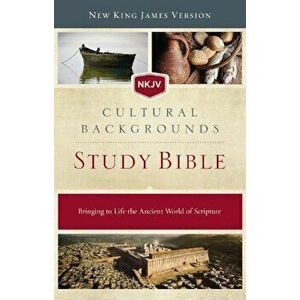 NKJV, Cultural Backgrounds Study Bible, Hardcover, Red Letter Edition: Bringing to Life the Ancient World of Scripture, Hardcover - Craig S. Keener imagine
