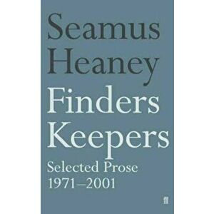Finders Keepers, Paperback - Seamus Heaney imagine