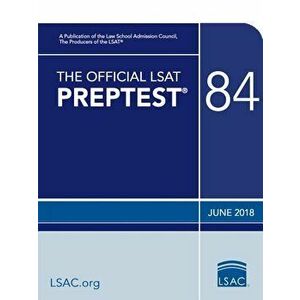 The Official LSAT Preptest 84: June 2018 LSAT, Paperback - Law School Council imagine