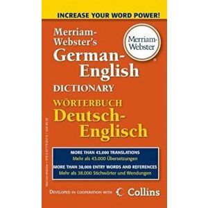 Merriam-Webster's German-English Dictionary, Paperback - Merriam-Webster imagine