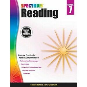 Spectrum Reading Workbook, Grade 7, Paperback - Spectrum imagine