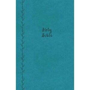 KJV, Value Thinline Bible, Compact, Imitation Leather, Blue, Red Letter Edition, Hardcover - Thomas Nelson imagine