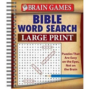 Brain Games Bible Word Search Large Print, Paperback - Ltd Publications International imagine