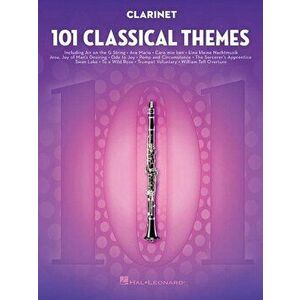 101 Classical Themes for Clarinet, Paperback - Hal Leonard Corp imagine