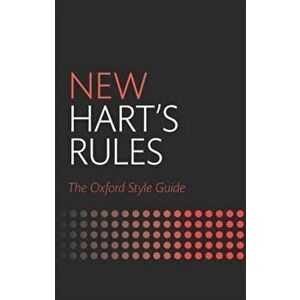 New Hart's Rules, Hardcover - *** imagine