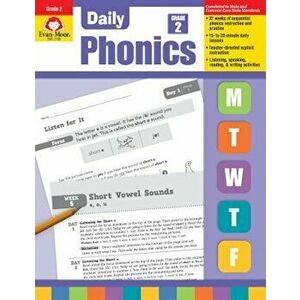 Daily Phonics Grade 2, Paperback - Evan-Moor Educational Publishers imagine
