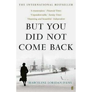 But You Did Not Come Back, Paperback imagine