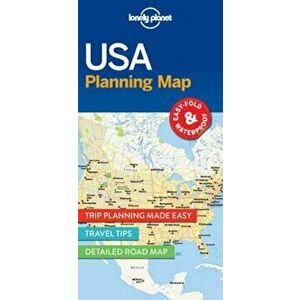 Lonely Planet USA Planning Map, Paperback - *** imagine