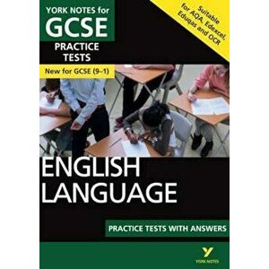 English Language Practice Tests with Answers: York Notes for, Paperback - *** imagine