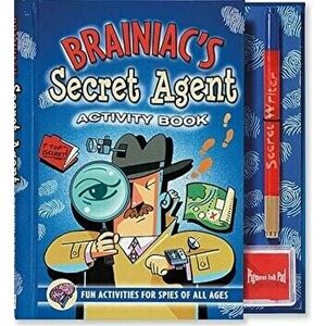 Brainiac's Secret Agent Activity Book: Fun Activities for Spies of All Ages, Hardcover - Peter Pauper Press imagine