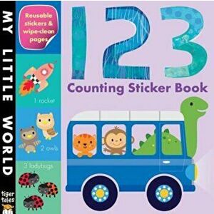 123 Counting Sticker Book, Paperback - Jonathan Litton imagine