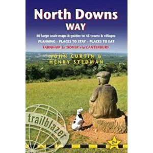 North Downs Way (Trailblazer British Walking Guides), Paperback - Henry Stedman imagine