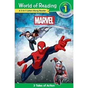 World of Reading: Marvel Marvel 3-In-1 Listen-Along Reader (World of Reading Level 1): 3 Tales of Action with CD! 'With Audio CD', Paperback - Marvel imagine
