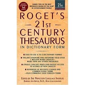 Roget's 21st Century Thesaurus: In Dictionary Form, Paperback - Barbara Ann Kipfer imagine