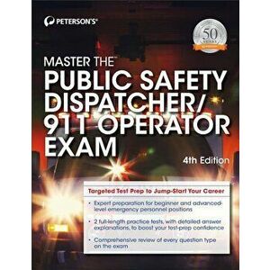 Master the Public Safety Dispatcher/911 Operator Exam, Paperback - Peterson's imagine