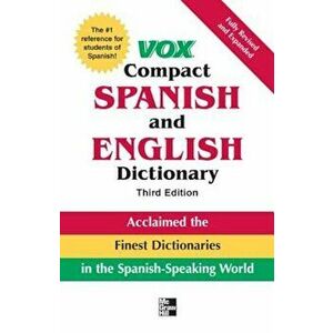 Vox Compact Spanish and English Dictionary, Hardcover - Vox imagine