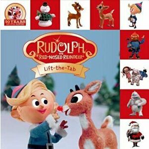 Rudolph the Red-Nosed Reindeer Lift-The-Tab, Hardcover - Roger Priddy imagine