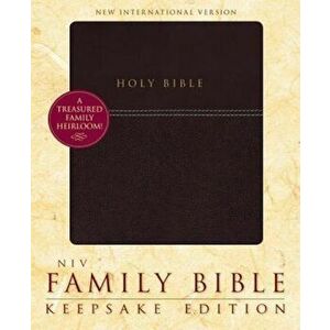 Family Bible-NIV-Keepsake, Hardcover - Zondervan imagine