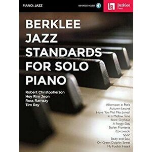 Berklee Jazz Standards for Solo Piano, Hardcover - Hal Leonard Corp imagine