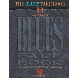 The Blues Fake Book, Paperback imagine