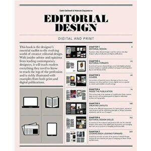 Editorial Design: Digital and Print, Paperback - Cath Caldwell imagine